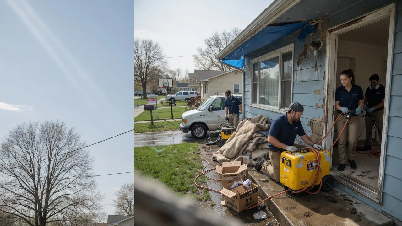 Basement Flood Cleanup in Henderson, AR near me
